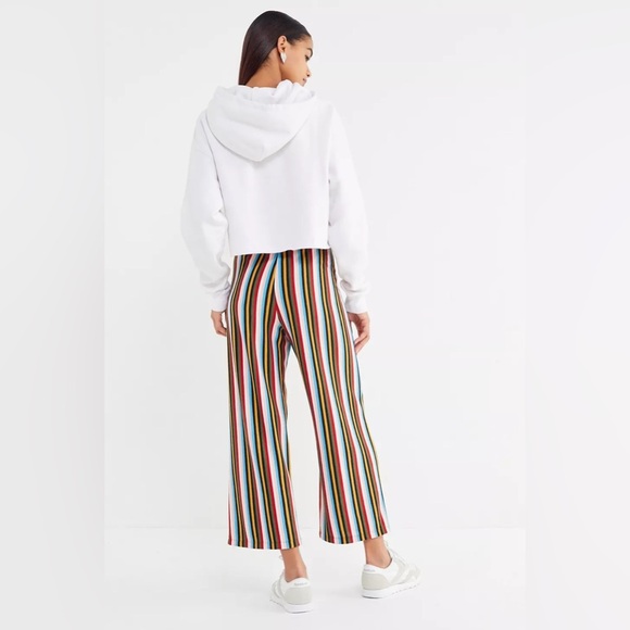 UO Ant Striped Knit Cropped Pant - Picture 4 of 11